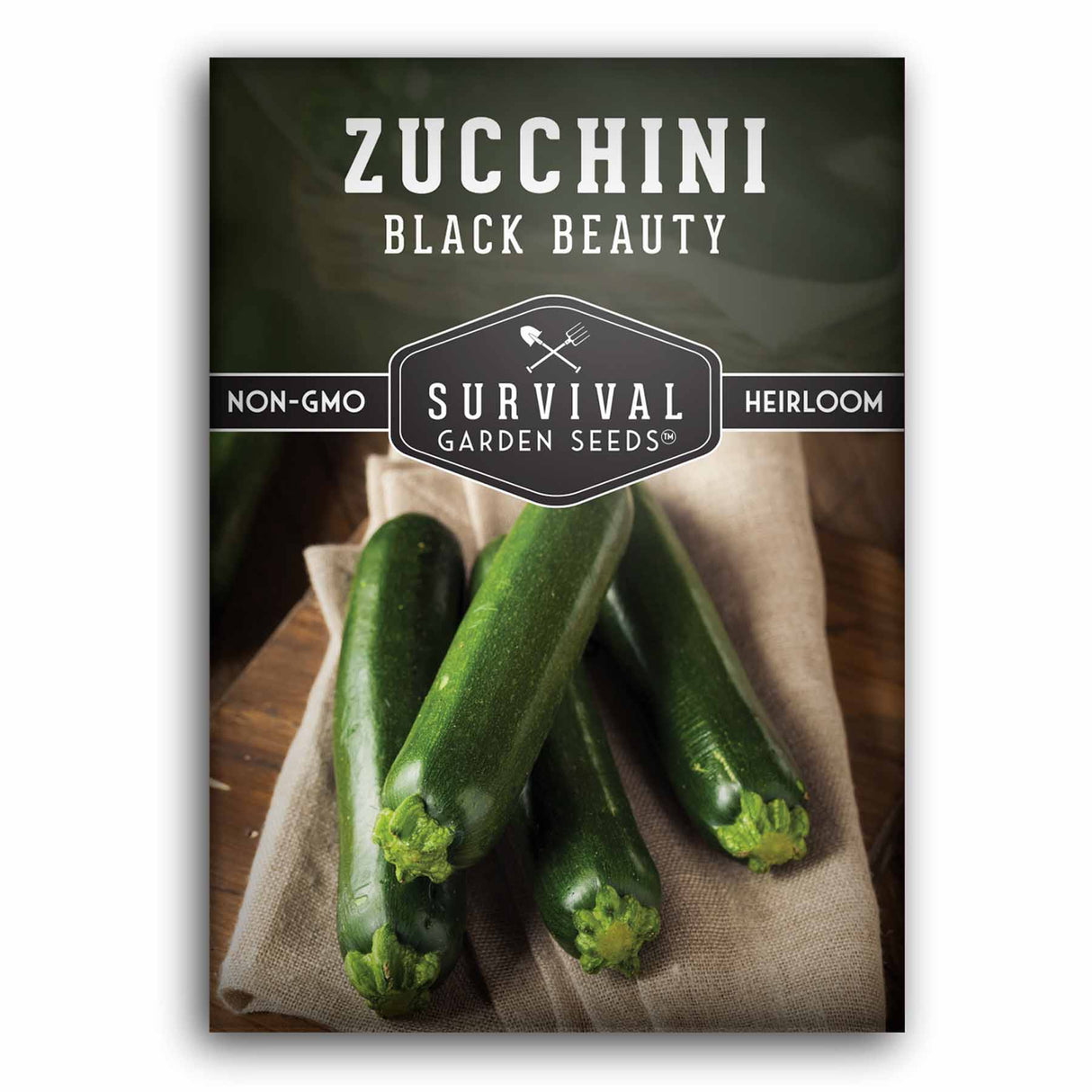 Black Beauty Zucchini Packet