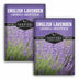 2 Packets of English Lavender seeds