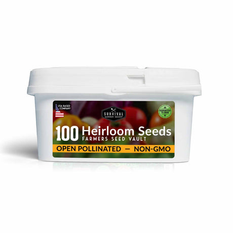 Complete Survival Garden Kit – 100 Seeds to Grow Food for Your Family