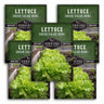 Green Salad Bowl Lettuce Seeds – AAS Award-Winning Heat-Tolerant Leaf Lettuce with Sweet, Frilly Green Leaves
