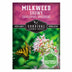 Survival Garden Seeds Milkweed Showy seed packet with butterfly on a flower