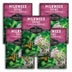 Multiple packages of Survival Garden Seeds Milkweed Showy on a white background
