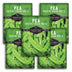 Five packages of Survival Garden Seeds Pea Oregon Sugar Pod II on a white background