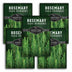 Multiple packages of Survival Garden Seeds Rosemary with greenery in the background