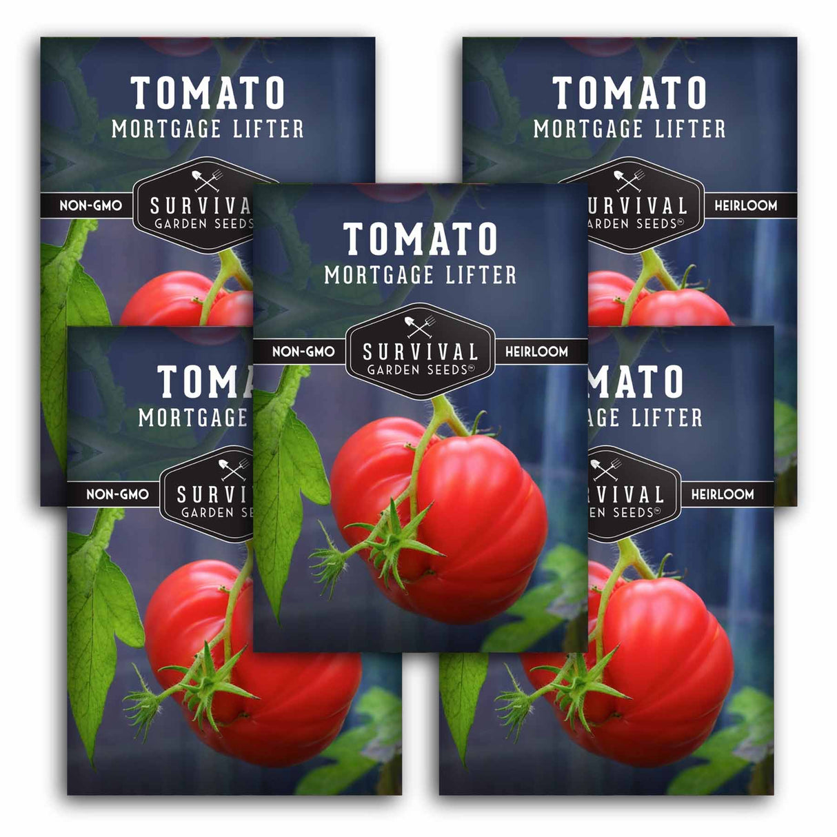 Mortgage Lifter Tomato Seeds – Indeterminate Heirloom Beefsteaks with Sweet, Old-Fashioned Flavor