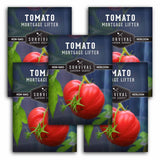 Mortgage Lifter Tomato Seeds – Indeterminate Heirloom Beefsteaks with Sweet, Old-Fashioned Flavor
