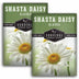 2 Packets of Shasta Daisy Seeds