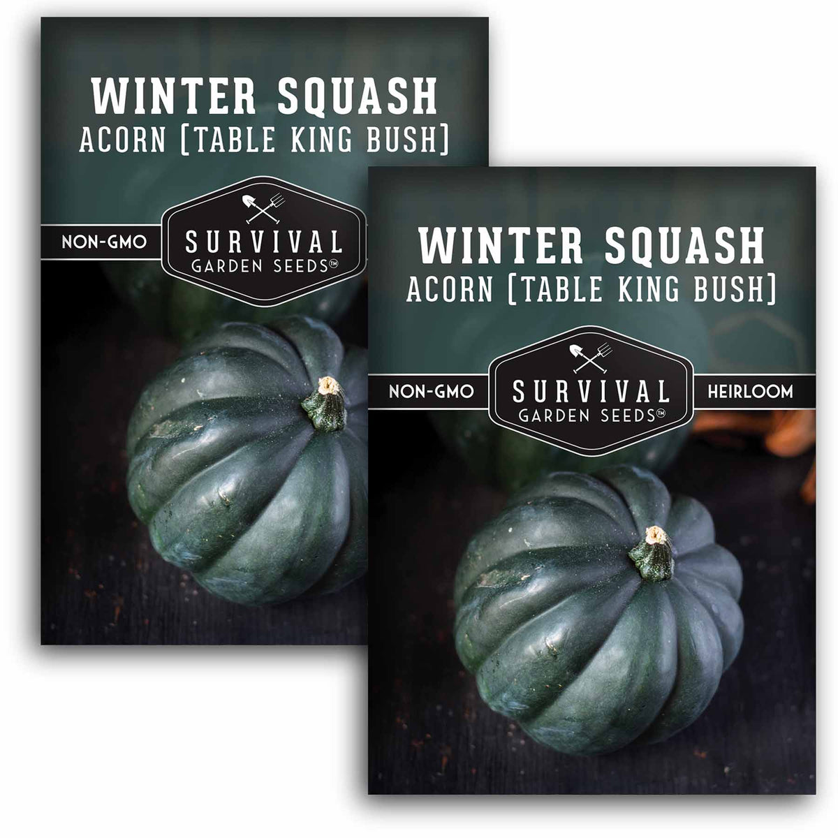 2 packets of Acorn Squash seeds