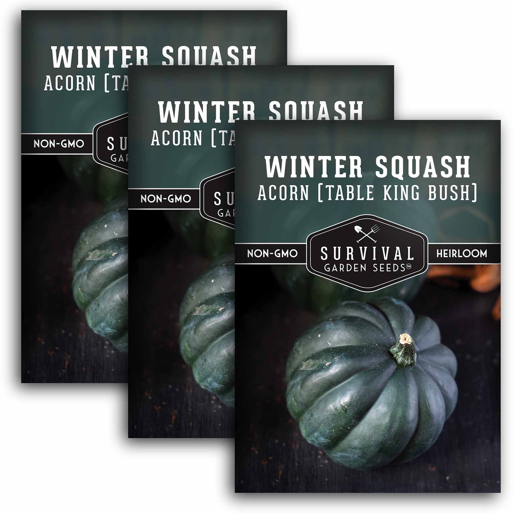 Table King Acorn Squash Seeds – SurvivalGardenSeeds