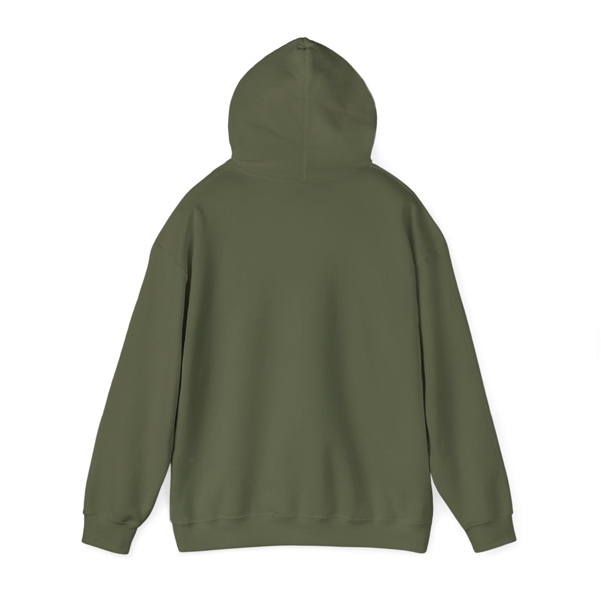 Survival Garden Seeds Unisex Hoodie - back - Military Green