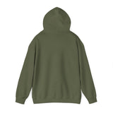 Survival Garden Seeds Unisex Hoodie - back - Military Green