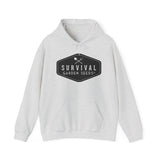 Survival Garden Seeds Unisex Hoodie - front- Ash