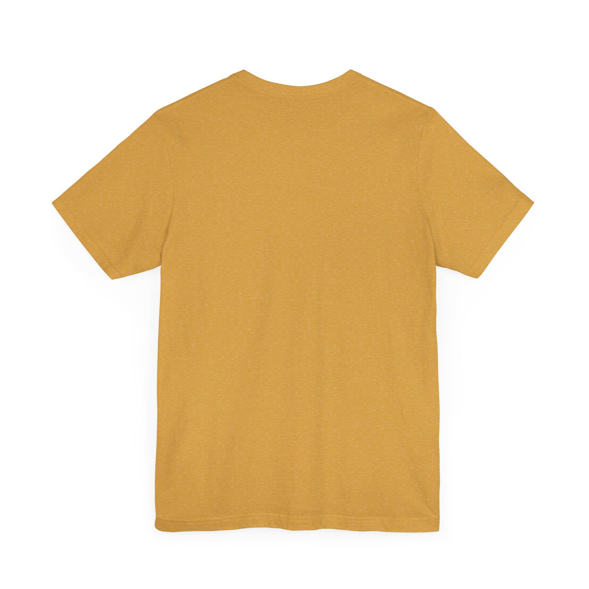 The Garden is Calling so I Must Grow Unisex Tee - back - Heather Mustard