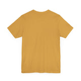 The Garden is Calling so I Must Grow Unisex Tee - back - Heather Mustard