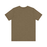 The Garden is Calling so I Must Grow Unisex Tee - back - Heather Olive