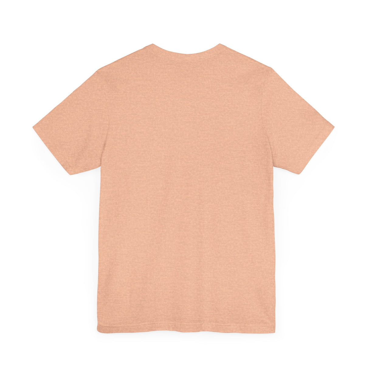 The Garden is Calling so I Must Grow Unisex Tee - back - Peach