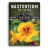 1 Packet of Tip Top Mix Nasturtium seeds