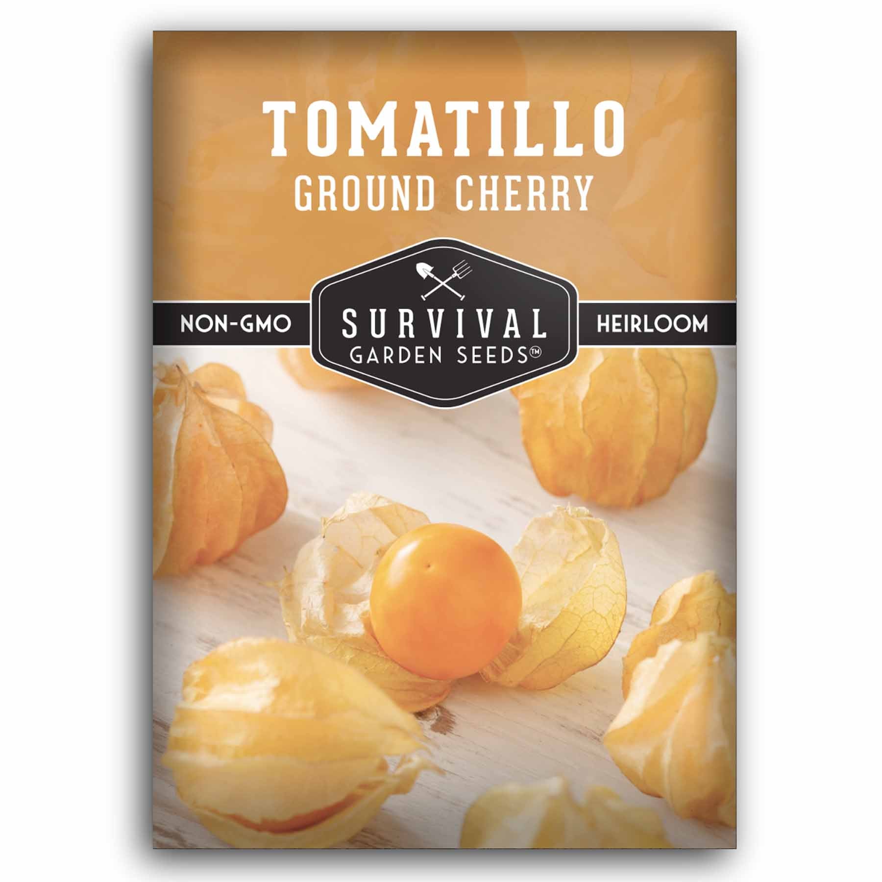 1 packet of Ground Cherry Tomatillo seeds