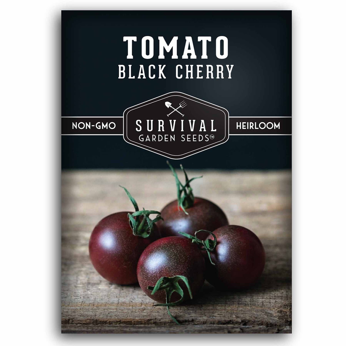Seedeo BIO Tomate Black Cherry Samen – 25 Samen Für Aromatische, Dunkle Cocktailtomaten