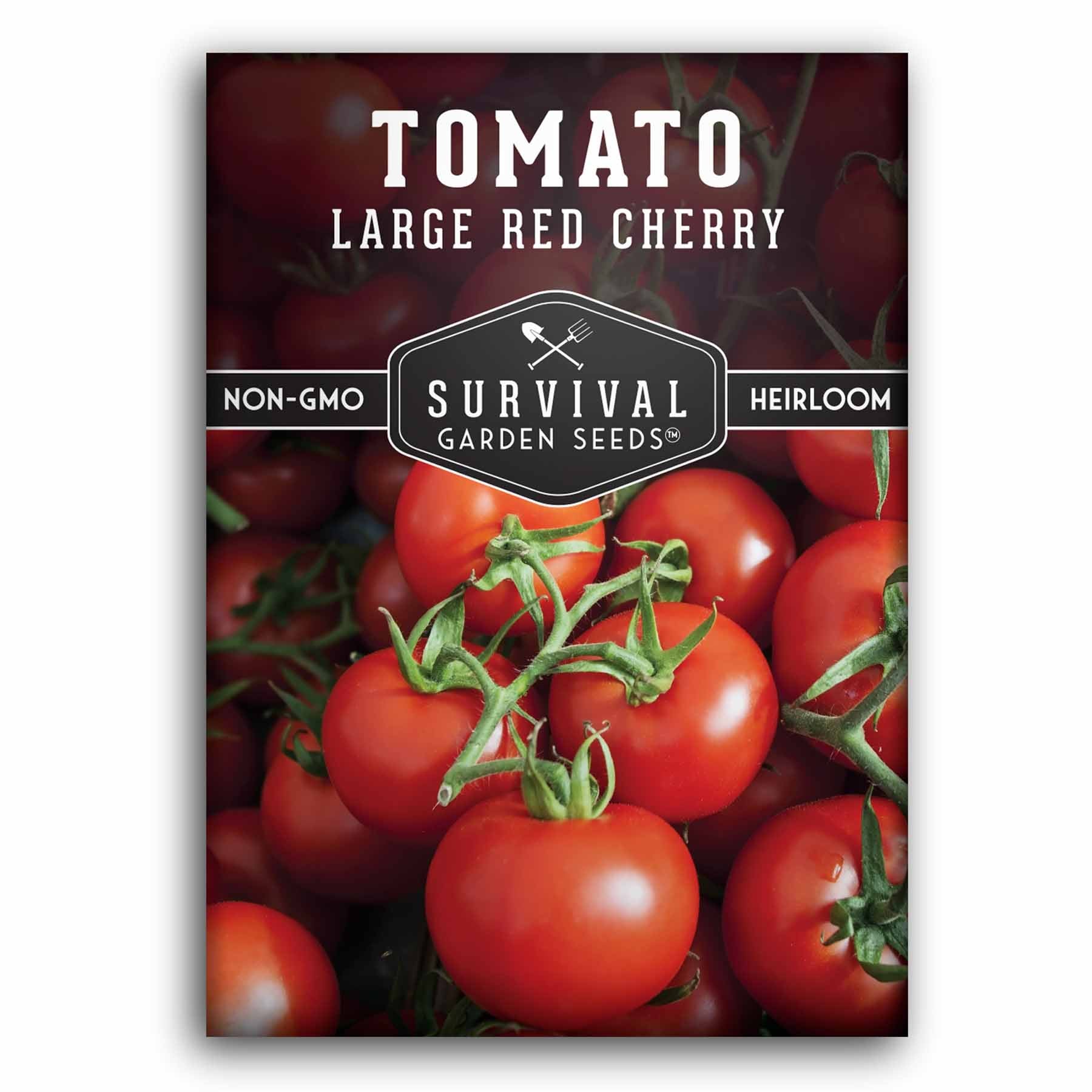 その他 seed Large Red Cherry – Heirloom Cherry Tomato Seeds – SurvivalGardenSeeds
