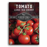 Large Red Cherry Tomato seed packet