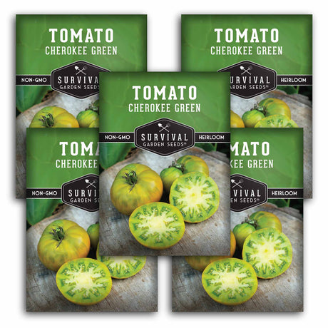 Cherokee Green Tomato Seeds - Green Beefsteak Heirloom