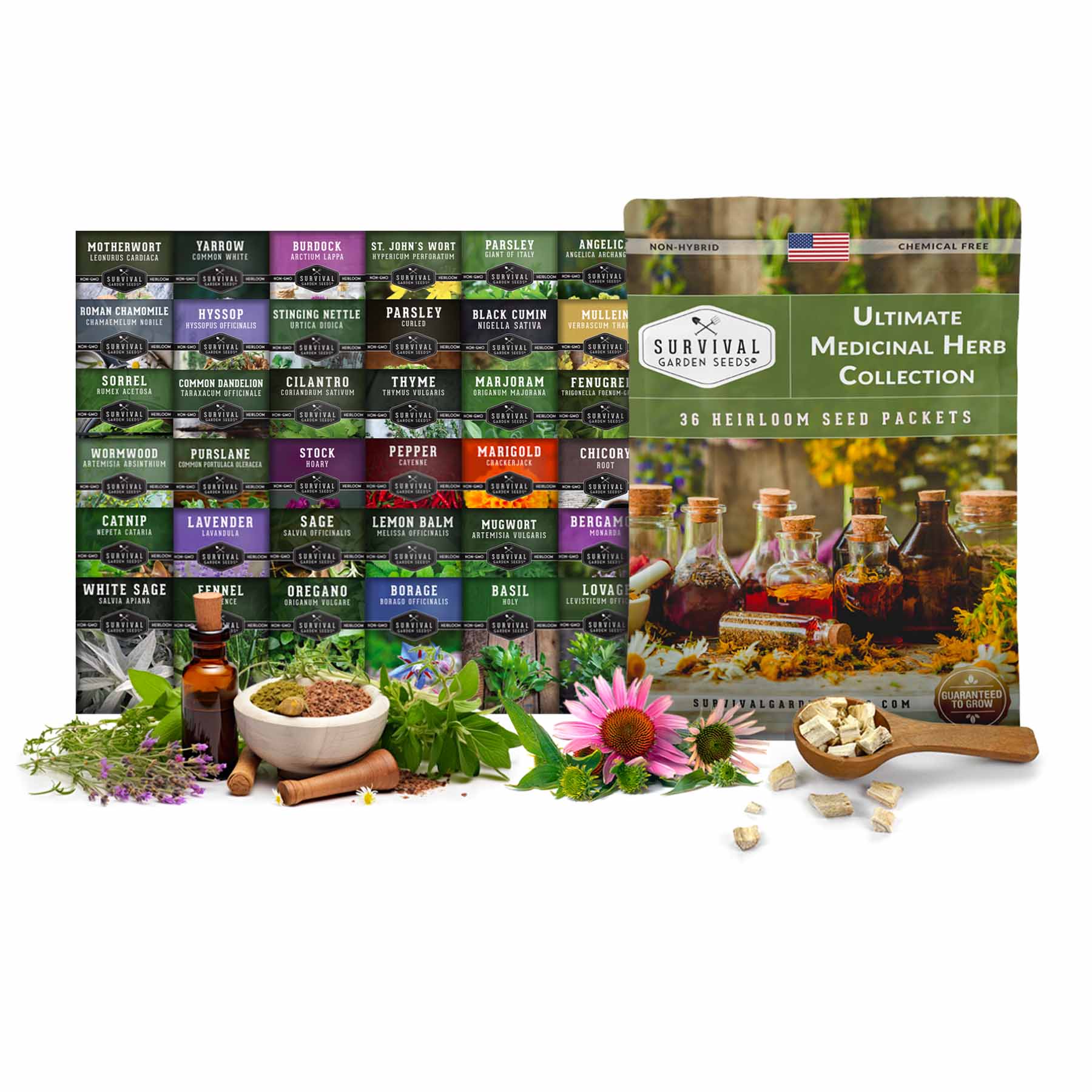 Ultimate Medicinal Herb Seed Collection