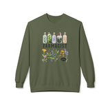 Unisex Sweatshirt - Farmacist - front - Military Green