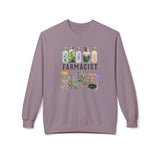 Unisex Sweatshirt - Farmacist - front - Purple