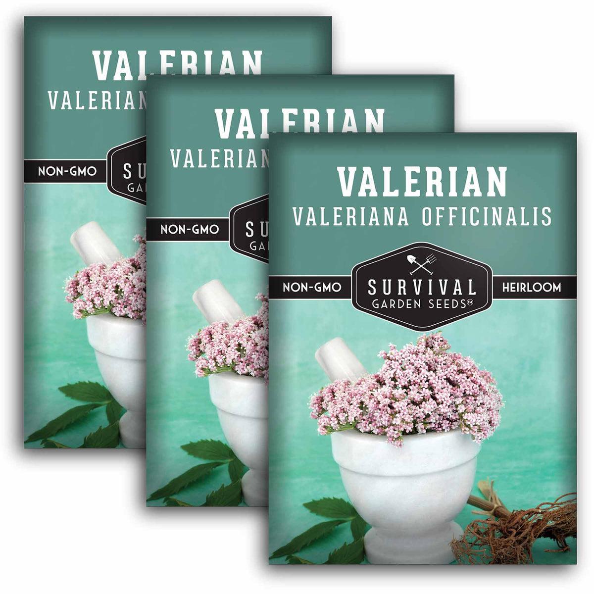 3 packets of Valerian seeds