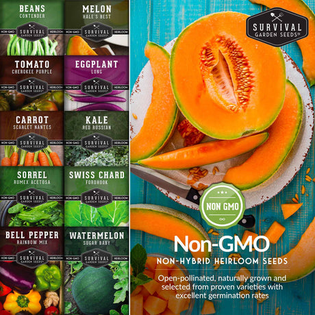 non-gmo non-hybrid heirloom garden seeds