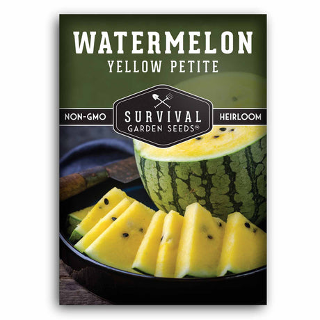 Yellow Petite watermelon seeds