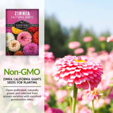 Non-GMO Zinnia Seeds for planting