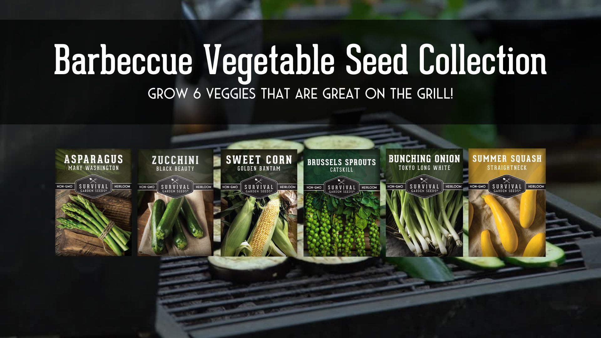 Barbecue Vegetable Seed Collection – SurvivalGardenSeeds