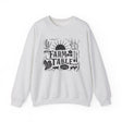 Unisex Sweatshirt - Farm to Table - Front - Ash