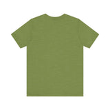 Unisex Cotton Tee - Farmacist - back - Heather Green
