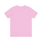Unisex Cotton Tee - Farmacist - back - Heather Bubble Gum