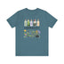Unisex Cotton Tee - Farmacist - front - Heather Deep Teal
