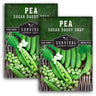 2 Packets of Sugar Daddy Snap Pea seeds