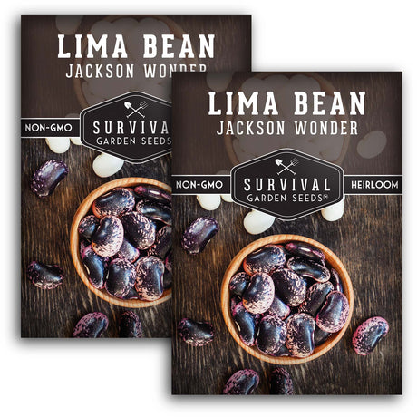 Jackson Wonder Lima Bean Seeds