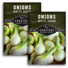 White Grano Onion Seeds - Short Day Onion