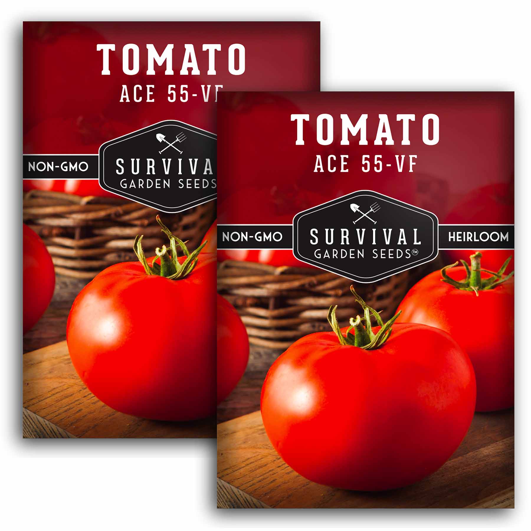 Ace 55-VF Tomato – Heirloom Low-Acid Seeds – SurvivalGardenSeeds