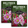 Single Mixed Hollyhock Seeds