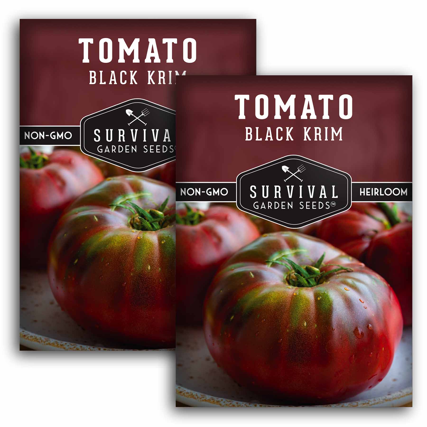 Black Krim Tomato – Heirloom Beefsteak Seeds – SurvivalGardenSeeds