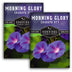 2 Packets of Grandpa Ott Morning Glory Seeds