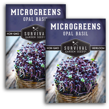 Opal Basil Microgreen Seeds