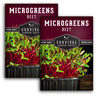 Beet Microgreens Seeds - Sweet Flavor