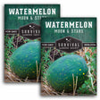 2 packets of Moon and Stars Watermelon seeds