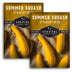 2 packets of Straightneck Summer Squash seeds