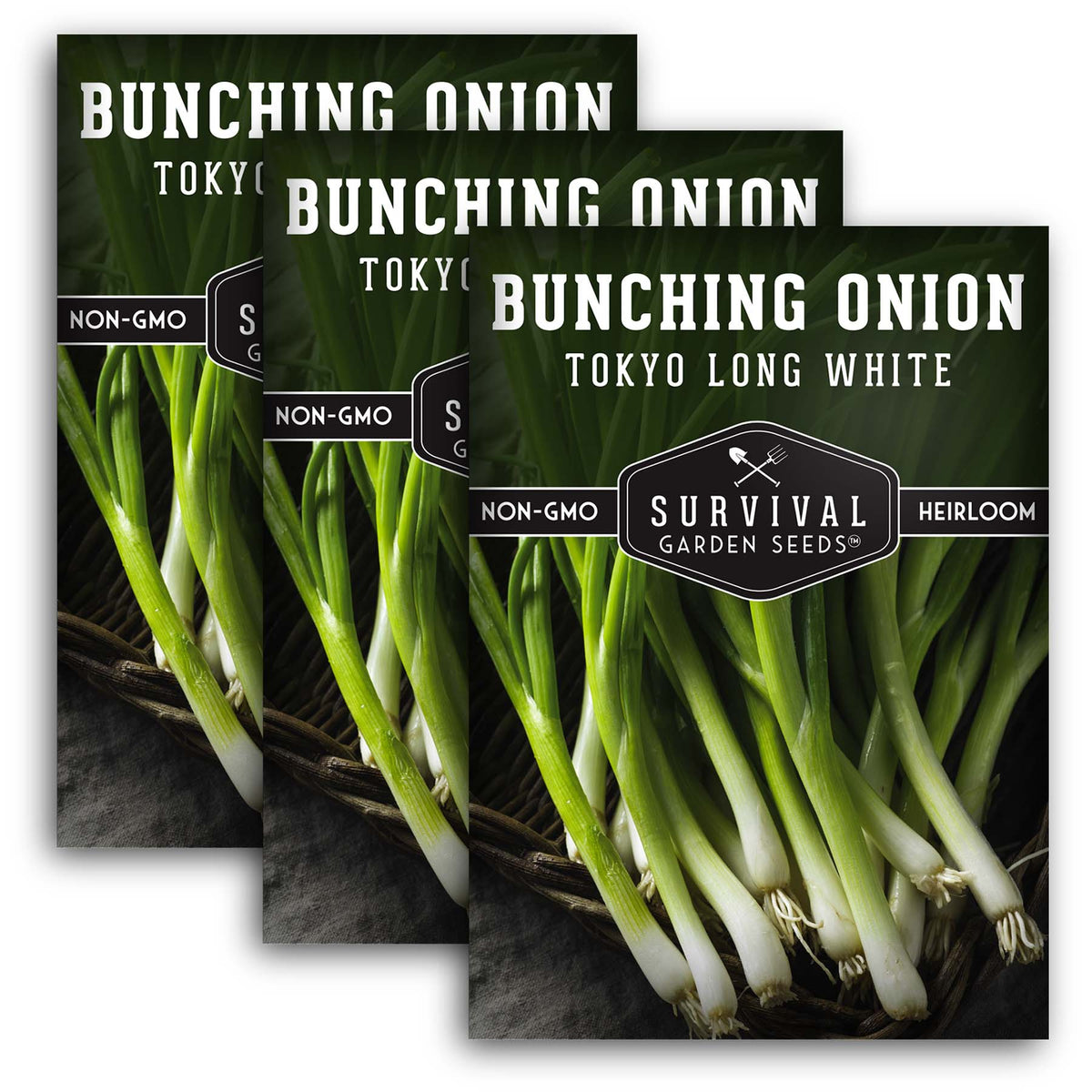 Tokyo Long White Onion Seeds - Bunching Onion